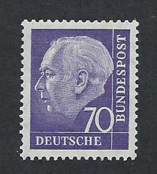 GERMANY SC# 759 FVF/MLH 1957