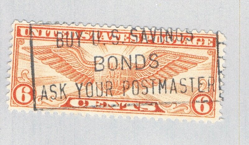 US C19 Used Airmail orange 6c 1 1934 (BP83902)