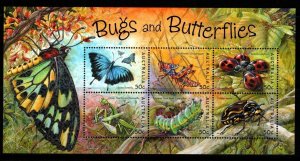 AUSTRALIA SGMS2332 2003 BUGS AND BUTTERFLIES MNH
