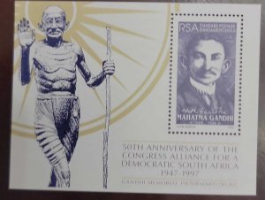 O) 1997 SOUTH AFRICA, MAHATMA GANDHI,  CONGRESS ALLIANCE FOR DEMOCRATIC SOUTH AF