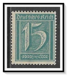 Germany #139 Numeral MNH