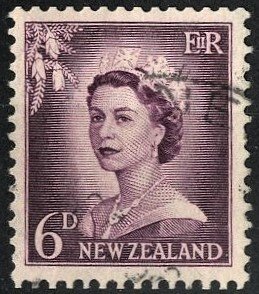 NEW ZEALAND - SC #311 - USED - 1955 - Item NZ480