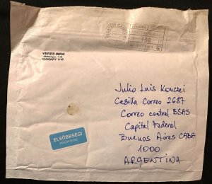 CM) 2009. HUNGARY. ENVELOPE SENT ARGENTINA. XF