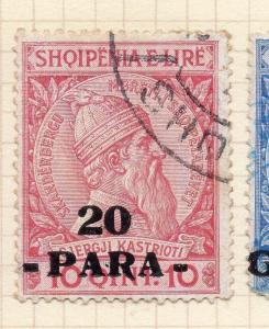 Albania 1920s clasic Issue Fine Used 20p. Surcharged 252292