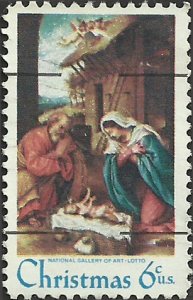 # 1414e USED PRE-CANSEL NATIVITY SCENE