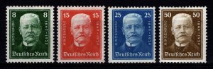 Germany 1927 Welfare Fund, President's 80th Birthday, Set [Unused]