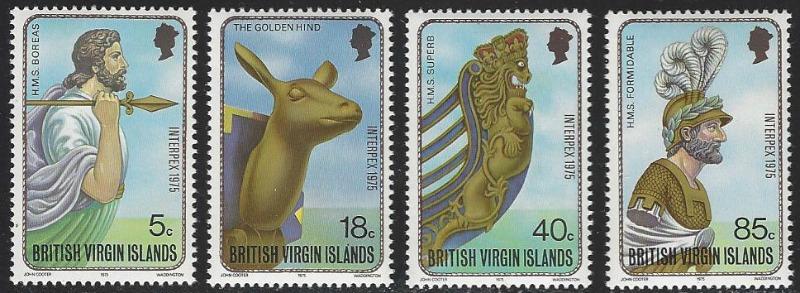 Virgin Islands #280-283 MNH Full Set of 4