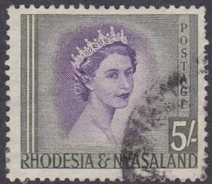 Rhodesia and Nyasaland 1954 SG13