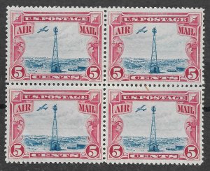 Doyle's_Stamps: MNH Scott #C11** Block of VF-XF 1928 5c Airmails