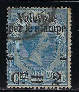 Italy Scott # 59, used