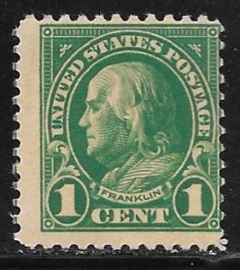 USA 552: 1c Franklin, MNH, AVG