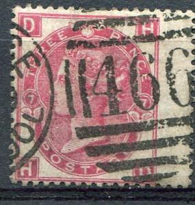 Great Britain #49  Plate 7 used VF