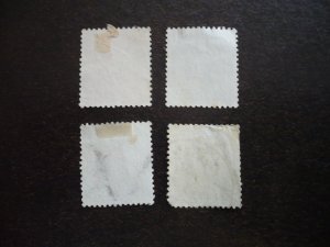 Stamps - China - Scott# 290-291, 299, 303 - Used Part Set of 4 Stamps