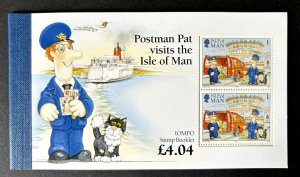 Isle of Man: 1994 Postman Pat visits the Isle of Man, Stamp Booklet