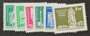 DDR Sc # 1610-1617, VF MNH