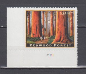 ​USA Sc#4378 Redwood Forest MNH With Plate P1111