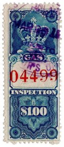 (I.B) Canada Revenue : Gas Inspection $1