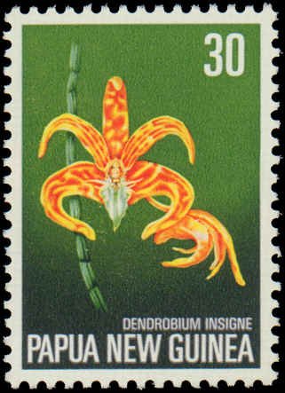 Papua New Guinea #402-405, Complete Set(4), 1974, Flowers, Never Hinged