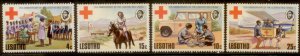 Lesotho 1976 SC# 195-8 MNH  L156