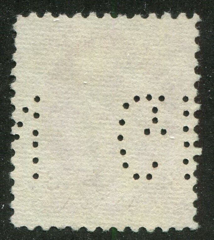 Canada #339 Used Perfin G10