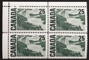 Canada 465ii Corner Block UL VF MNH