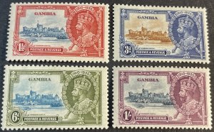 GAMBIA # 125-128-MINT/HINGED----COMPLETE SET----1935