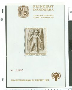 Andorra (French) #  Souvenir Sheet