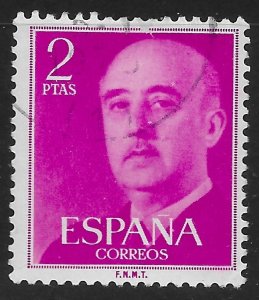 Spain #830 2p Gen Franco