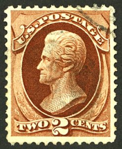 U.S. #135 USED LIGHT CANCEL