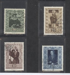 Liechtenstein #266-269 Used Single (Complete Set)