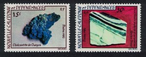 New Caledonia Rocks and Minerals 2v 1982 MNH SG#672-673