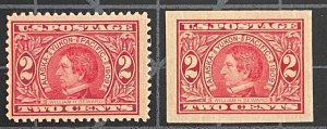 US Stamps-SC# 370 & 371 (Crackled Glue) - MNH - SCV $45.00