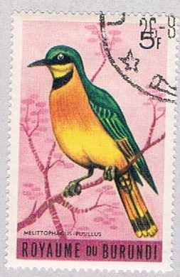 Burundi 118 Used Birds (BP1533)