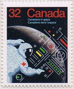 Canada Mint VF-NH #1046 Canadians in Space