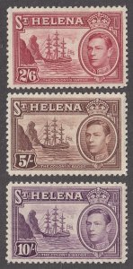 St. Helena #125-127 Mint