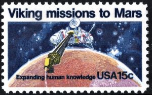 SC#1759 15¢ Viking Mission To Mars Issue Single (1978) MNH