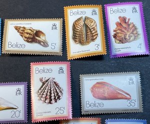 BELIZE # 471-487--MINT/NEVER HINGED---COMPLETE SET---1980