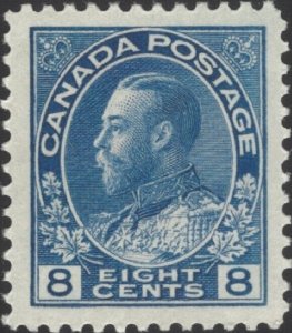 Canada Scott #115 Mint Lightly Hinged 1925 King George Stamp