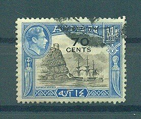 Aden sc #42 used cat value $1.40