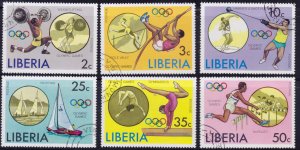 Liberia, 1976, Olympic Games - Montreal, Mi#990-05, used/cto,++