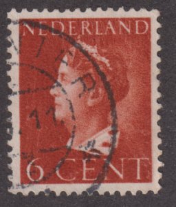 Netherlands 216b Queen Wilhelmina 1947