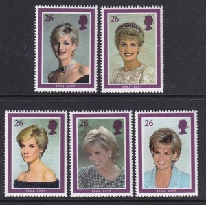 Great Britain 1791-1795 Princess Diana MNH VF