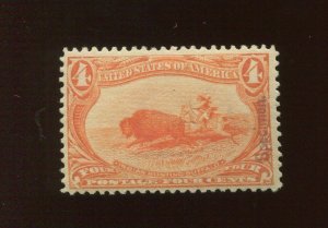 287S Trans Mississippi Specimen Overprint Mint Stamp (Bx 3139)
