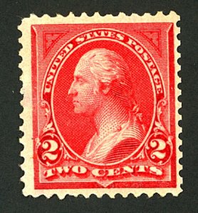 U.S. #249 MINT OG HR THIN