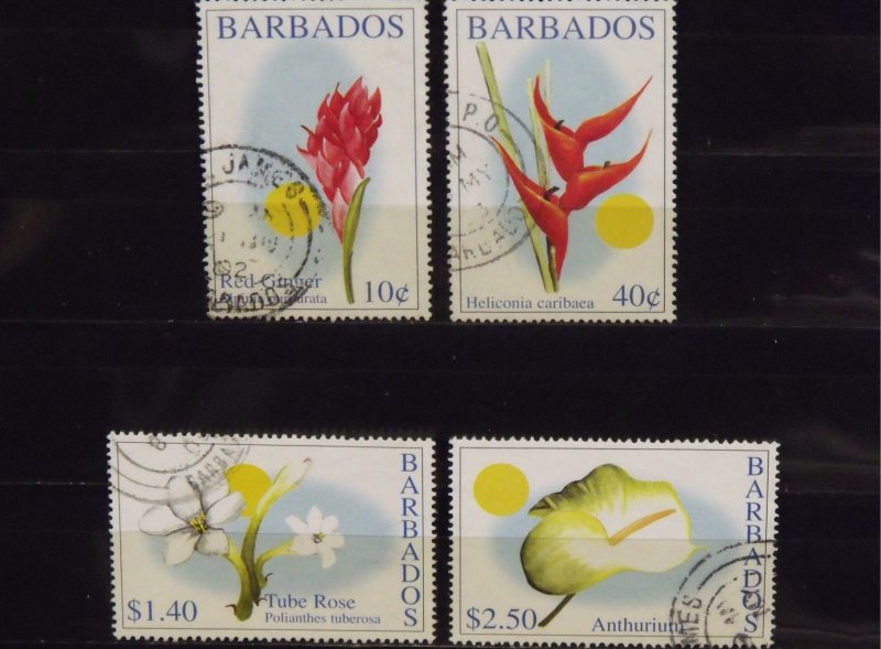 10419   Barbados   Used # 1028, 1029, 1030, 1031                   CV$ 5.50