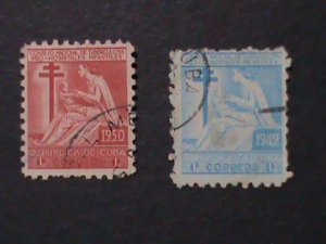 ​CUBA VERY OLD CUBA STAMPS USED-VF WE SHIP TO WORLD WIDE WE COMBINED SHIPPING