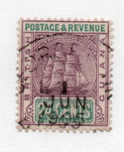 British Guiana - SG# 246 Used / wmk Multi Crown CA         -        Lot 0724137