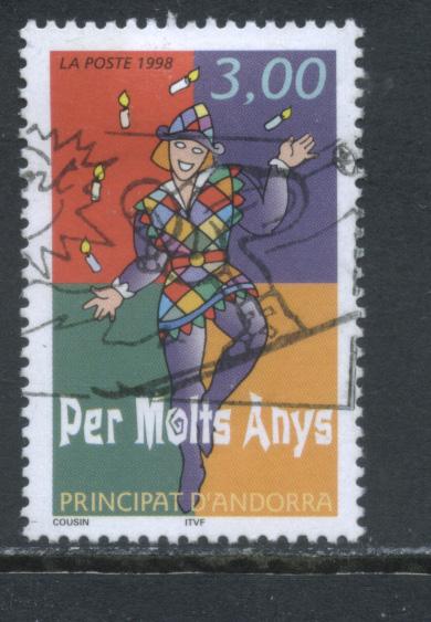 Andorra - French 489  Used