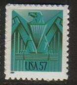 US 2001 ,Art Deco Eagle 57c , MNH # 3471A