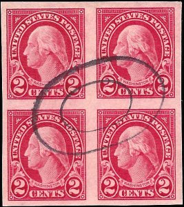 577 Used... Block of 4... SCV $7.00